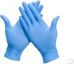 Office Handschoenen Filtas nitril S licht blauw 100 stuks