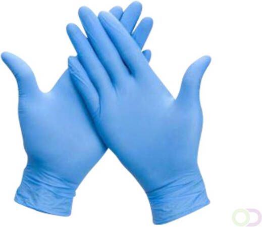 Office Handschoen Filtas nitril XL blauw 100 stuks
