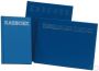 Office Kasboek tabellarisch 210x160mm 96blz 8 kolommen blauw - Thumbnail 1