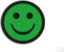 Smit Visual Magneet smiley 50mm emotie blij groen - Thumbnail 2