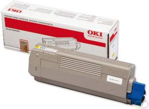 Oki Toner Kit geel 6000 pagina&apos s 44315305