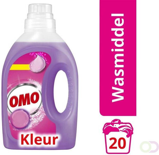 Omo Wasmiddel color vloeibaar 20scoops 1ltr