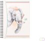 Oxford Boho Spirit spiraalblok ft A5 120 bladzijden gelijnd olifant - Thumbnail 2