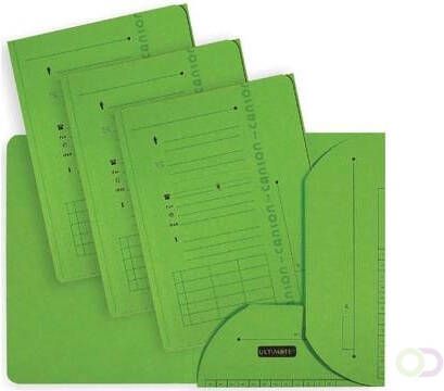 Oxford Ultimate dossiermap formaat A4 uit karton met 2 kleppen pak van 25 stuks groen