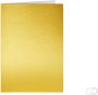 Papicolor Correspondentiekaart dubbel 105x148mm metallic goud - Thumbnail 1