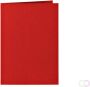 Papicolor Correspondentiekaart dubbel 105x148mm rood pak Ã  6 stuks - Thumbnail 1