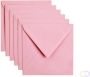 Papicolor Envelop 140x140mm babyroze pak Ã  6 stuks - Thumbnail 2