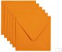 Papicolor Envelop 140x140mm Oranje - Thumbnail 2