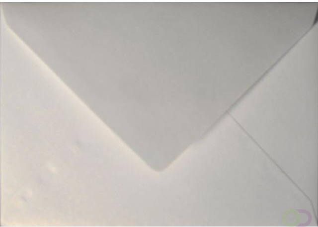 Papicolor Envelop EA5 156x220mm metallic parelwit