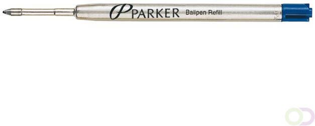 Parker Balpenvulling blauw breed