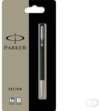 Parker Collectie Vector Standard roller zwart op blister