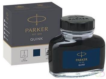 Parker Quink inktpot blauw-zwart