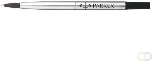 Parker Rollerpenvulling zwart fijn 0.5mm
