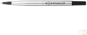 Parker Rollerpenvulling zwart medium 0.7mm