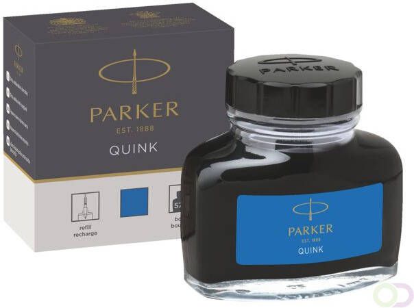 Parker Vulpeninkt Quink uitwasbaar 57ml koningsblauw