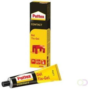 Pattex contactlijm Tix-Gel tube van 125 g op blister