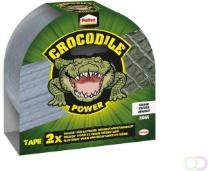 Pattex Plakband Crocodile Power Tape 50mmx20m zilver