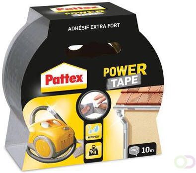 Pattex plakband Power Tape lengte: 10 m grijs
