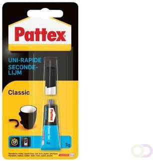 Pattex Secondelijm Classic tube 3gram op blister