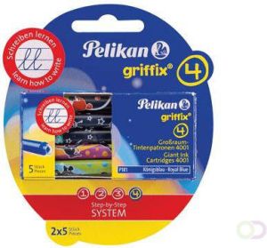 Pelikan Griffix inktpatronen blister van 2 doosjes van 5 stuks