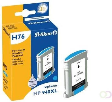 Pelikan inktcartridge cyaan 1400 pagina's voor HP 940XL OEM: C4907AE
