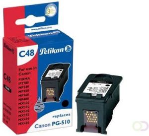 Pelikan inktcartridge zwart 220 pagina's voor Canon PG-510 OEM: 2970B001