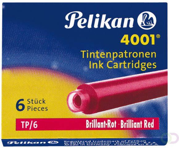 Pelikan Inktpatroon 4001 rood