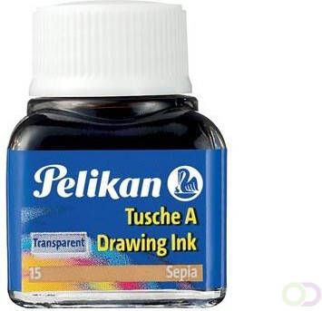 Pelikan Oost-Indische inkt sepia flesje van 10 ml