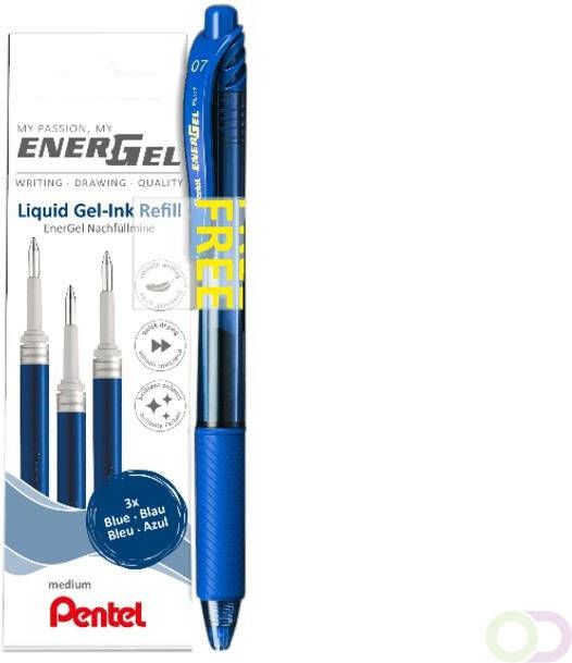 Pentel Navulling gelschrijver Energel LR7 blauw