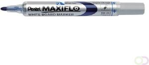 Pentel Viltstift MWL5 Maxiflo whiteboard blauw 1mm