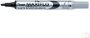 Pentel Viltstift MWL5S Maxiflo whiteboard rond 1mm zwart - Thumbnail 1