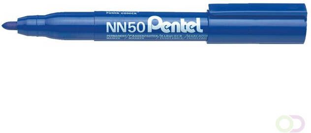 Pentel Viltstift NN50 rond 1.3-3mm blauw
