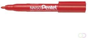 Pentel Viltstift NN50 rond rood 1.5-3mm