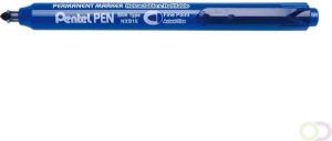 Pentel Viltstift NXS15 blauw 1mm