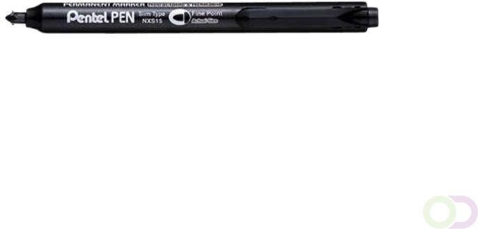 Pentel Viltstift NXS15 zwart 1mm