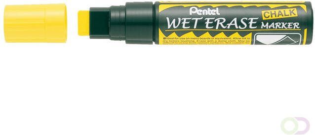 Pentel Viltstift SMW56 krijtmarker geel 8-16mm