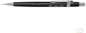 Pentel vulpotlood voor potloodstiften: 0 5 mm zwarte houder