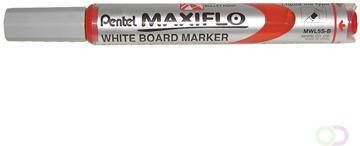 Pentel whiteboardmarker maxiflo rood
