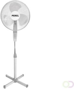 Perel staande ventilator 3 snelheden oscillerend diameter 40 cm