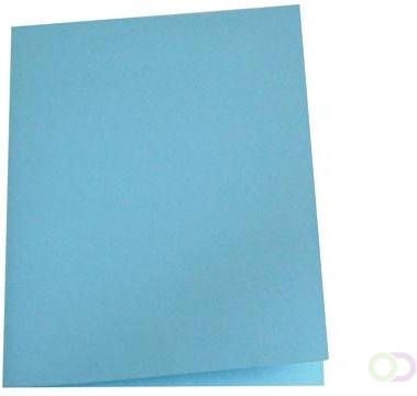 Pergamy dossiermap blauw pak van 100