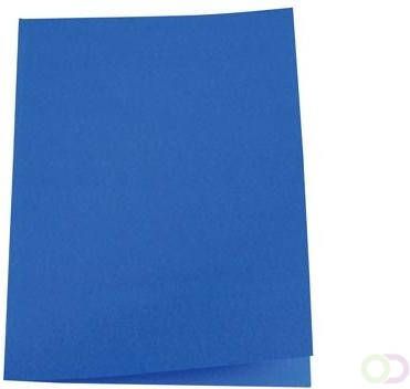 Pergamy dossiermap donkerblauw pak van 100