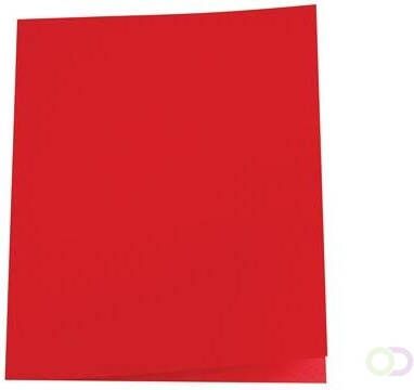 Pergamy dossiermap rood pak van 100