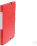Pergamy elastobox rug van 2 5 cm rood - Thumbnail 2