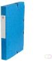 Pergamy elastobox rug van 4 cm donkerblauw - Thumbnail 2