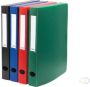 Pergamy elastobox voor ft A4 uit PP van 700 micron rug van 4 cm in geassorteerde kleuren - Thumbnail 2