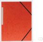 Pergamy elastomap 3 kleppen oranje pak van 10 stuks - Thumbnail 2