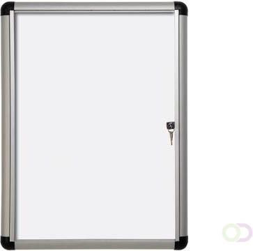 Pergamy Excellence magnetische glazen vitrine Extra Slim ft 4 x A4
