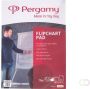 Pergamy flipchartpapier ft A1 blanco 40 blad - Thumbnail 1