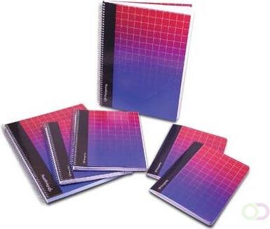 OfficeTown Pergamy Glitch notitieboek ft A5 geruit 5 mm - Foto 2