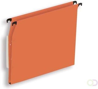 Pergamy hangmap voor kasten ft A4(tussenafstand 330 mm ) bodem 15 mm oranje pak van 25 stuks